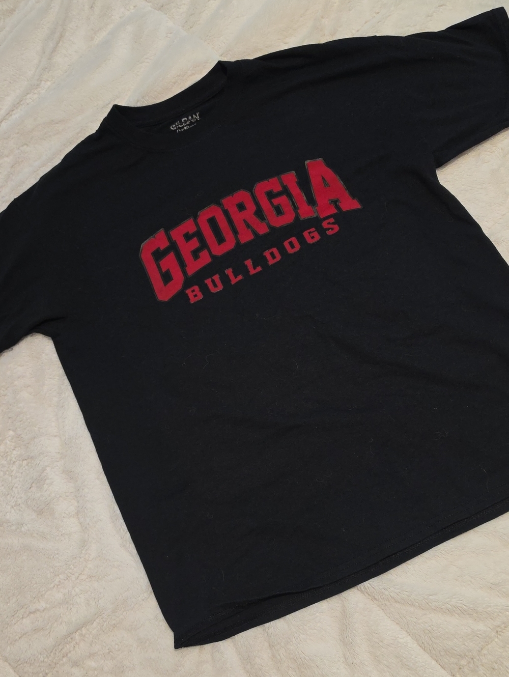 Gildan Georgia Bulldogs Black Tshirt